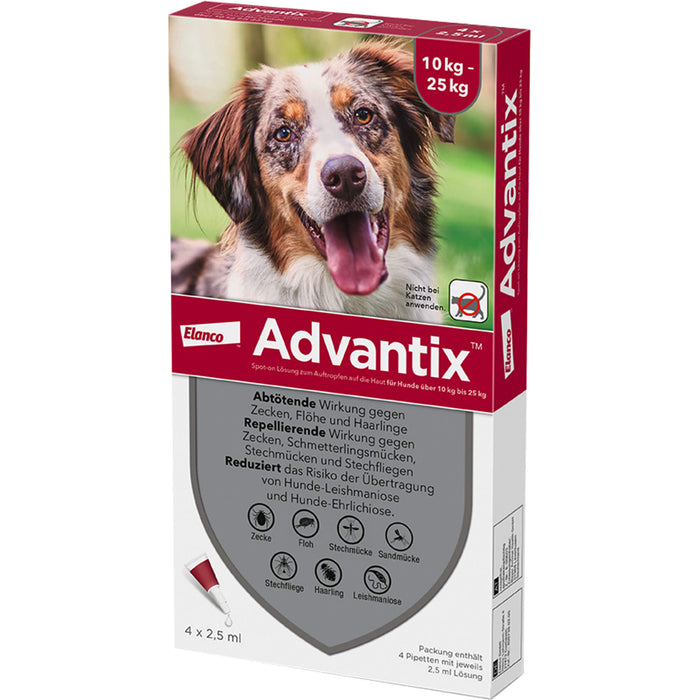 Advantix Spot-on Hund10-25, 4 St LOE