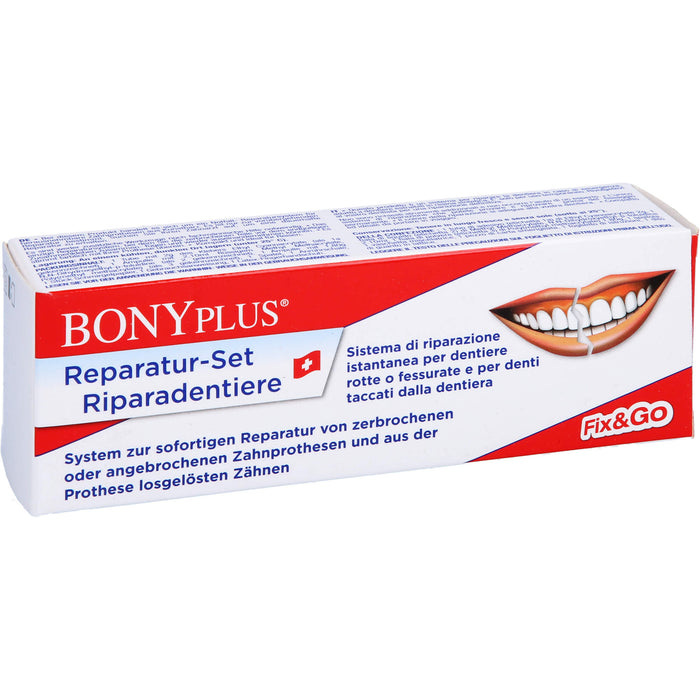 BONYplus Reparatur-Set für Zahnprothesen, 1 pcs. Set