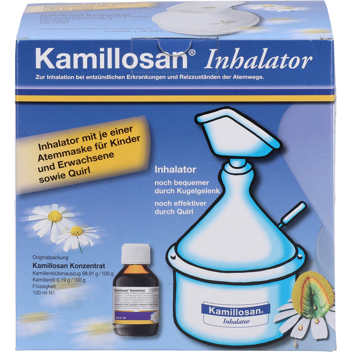 Kamillosan 100 ml Konzentrat + Inhalator, 1 pc Ensemble