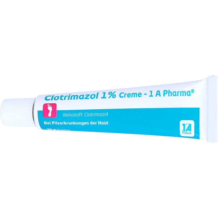 Clotrimazol 1 % Creme 1A Pharma bei Pilzerkrankungen der Haut, 20 g Cream