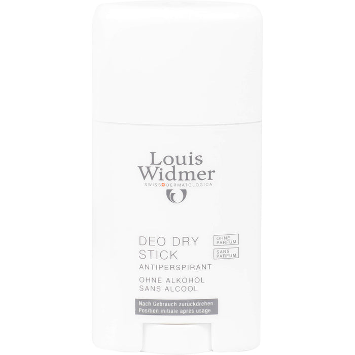 Louis Widmer Deo Dry Stick unparfümiert, 50 ml Pen