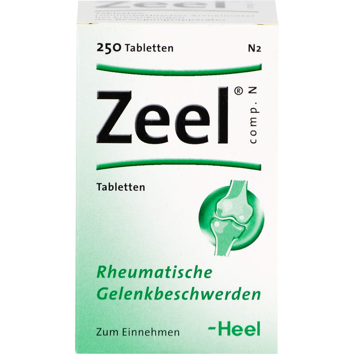 Zeel comp. N Tabletten bei rheumatischen Gelenkbeschwerden, 250 pcs. Tablets