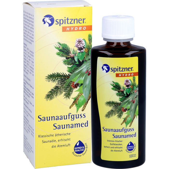 Spitzner Hydro Saunaaufguss Saunamed, 190 ml Concentré