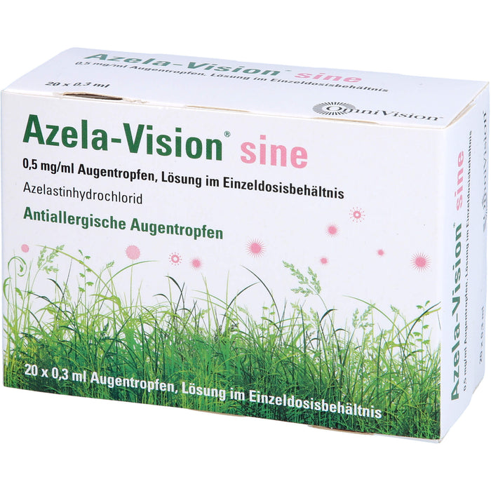 Azela-Vision sine Augentropfen Einzeldosisbehältnis, 20 St. Ampullen