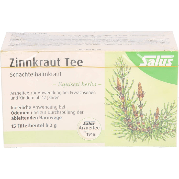 Salus Zinnkraut Tee bei Ödemen und zur Durchspülung der ableitenden Harnwege, 15 pcs. Filter bag