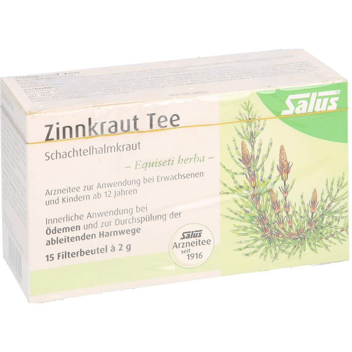 Salus Zinnkraut Tee bei Ödemen und zur Durchspülung der ableitenden Harnwege, 15 pcs. Filter bag