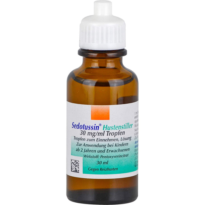 Sedotussin Hustenstiller Tropfen gegen Reizhusten, 30 ml Solution