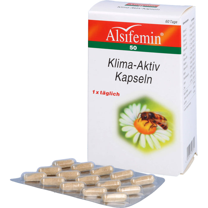 Alsifemin 50 Klima-Aktiv-Kapseln, 60 St. Kapseln