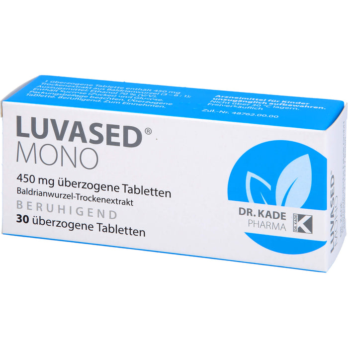 Luvased mono 450 mg Tabletten zur Beruhigung, 30 St. Tabletten