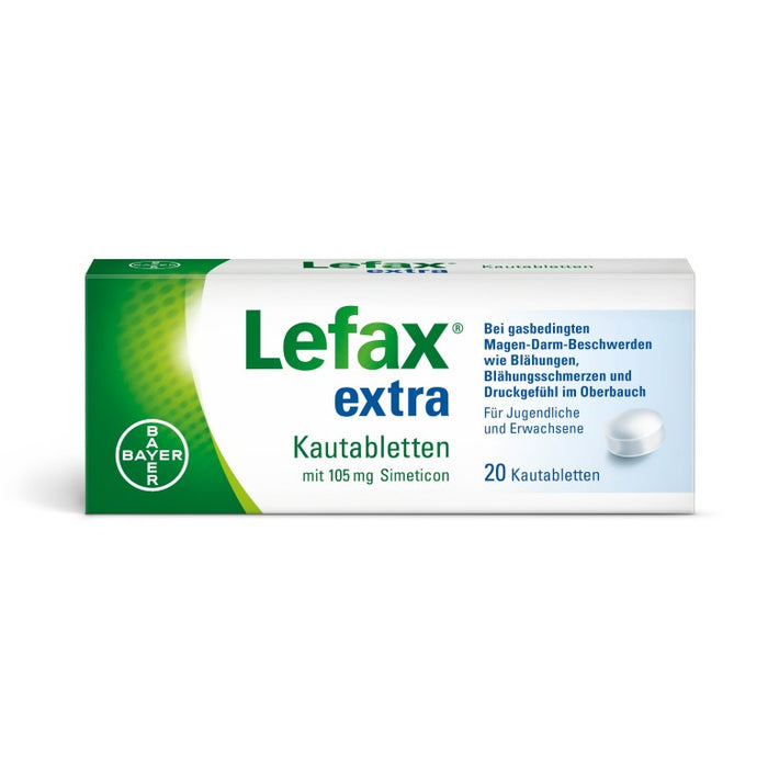 Lefax extra Kautabletten, 20 pcs. Tablets