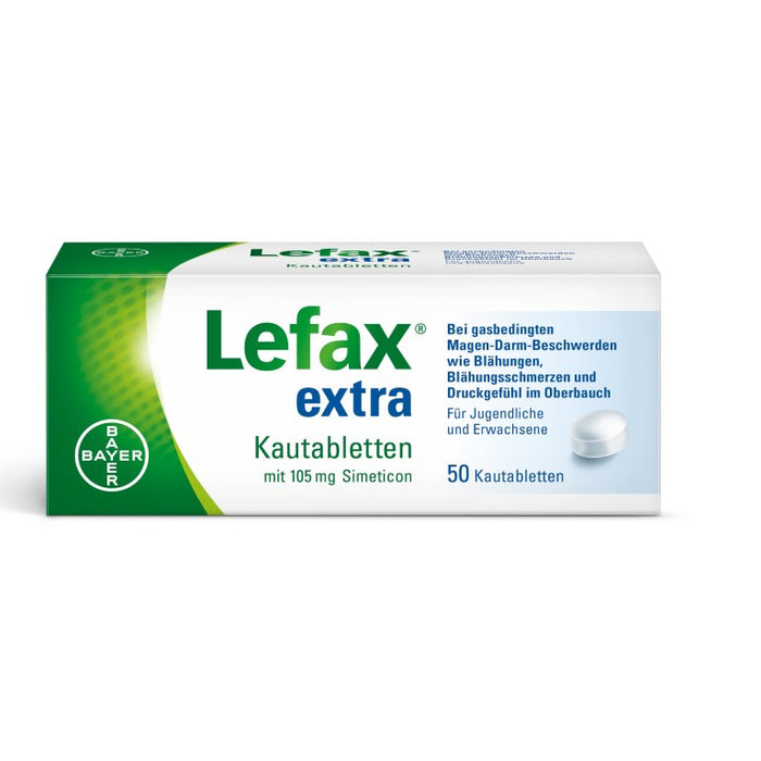 Lefax extra Kautabletten, 50 pcs. Tablets