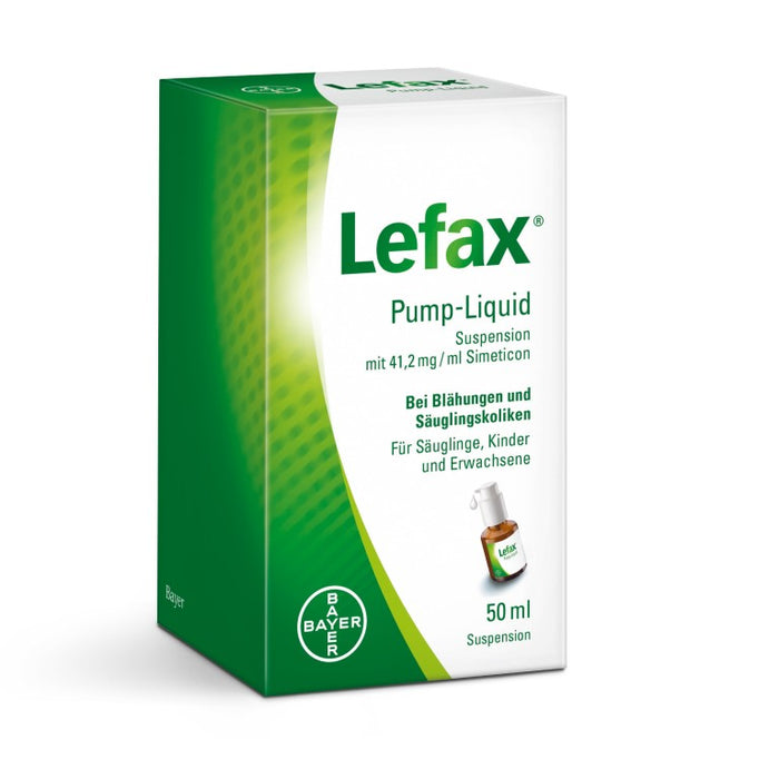 Lefax Pump-Liquid gegen Blähungen und Säuglingskoliken, 50 ml Solution