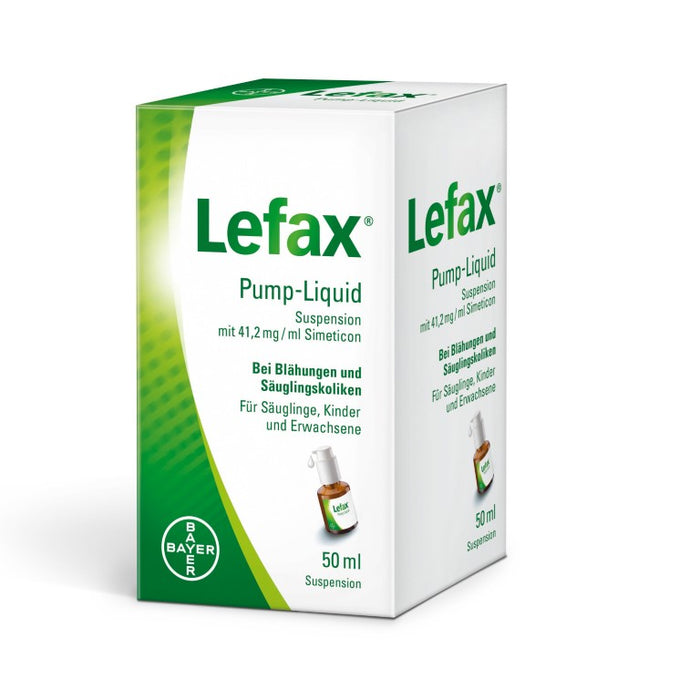 Lefax Pump-Liquid gegen Blähungen und Säuglingskoliken, 50 ml Solution