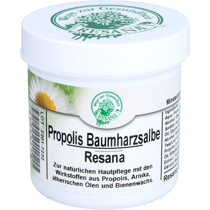 Propolis Baumharzsalbe Resana zur natürlichen Hautpflege, 100 ml Onguent