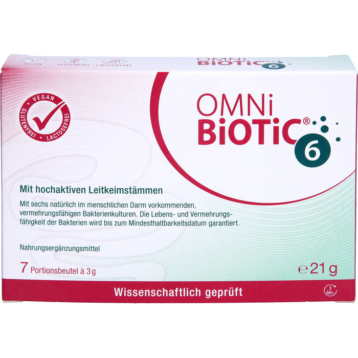 OMNi-BiOTiC 6 mit hochaktiven Leitkeimstämmen Portionsbeutel, 7 pcs. Sachets