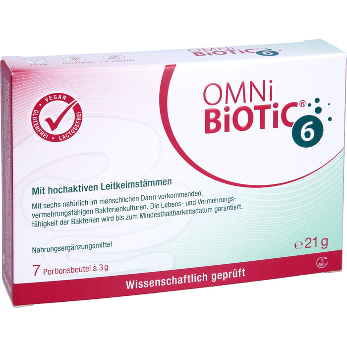 OMNi-BiOTiC 6 mit hochaktiven Leitkeimstämmen Portionsbeutel, 7 pcs. Sachets