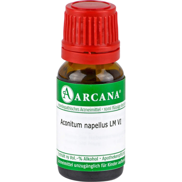 Aconitum napellus LM 6 Arcana Dilution, 10 ml DIL