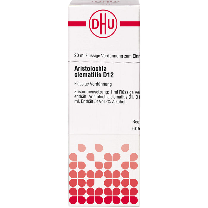 DHU Aristolochia clematitis D12 Dilution, 20 ml Lösung