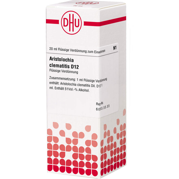 DHU Aristolochia clematitis D12 Dilution, 20 ml Lösung