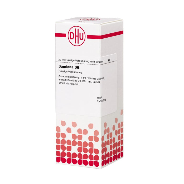 Damiana D6 DHU Dilution, 20 ml Lösung