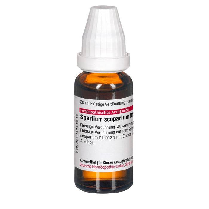 Spartium scoparium D12 DHU Dilution, 20 ml Lösung