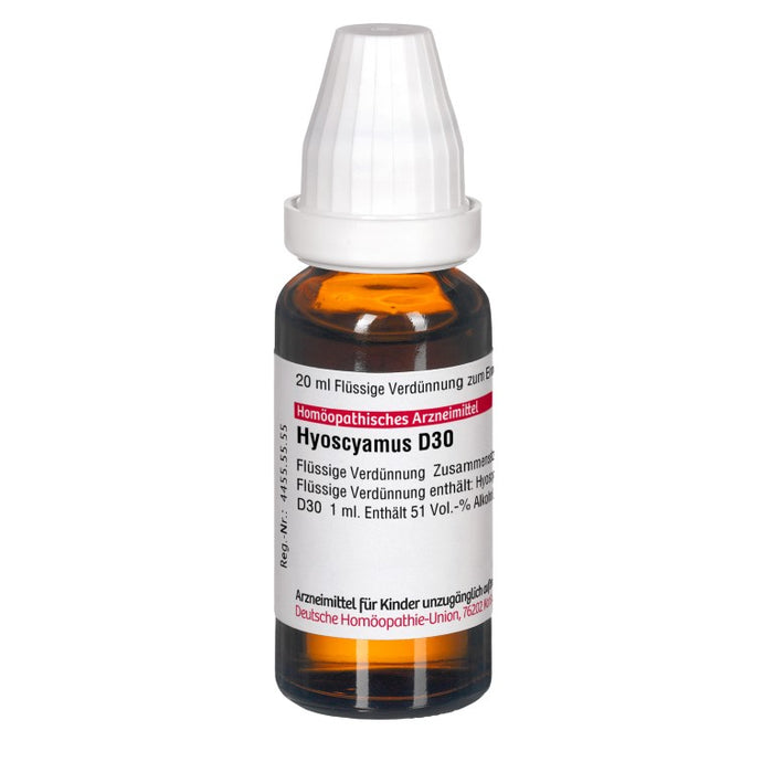 DHU Hyoscyamus D30 Dilution, 20 ml Lösung