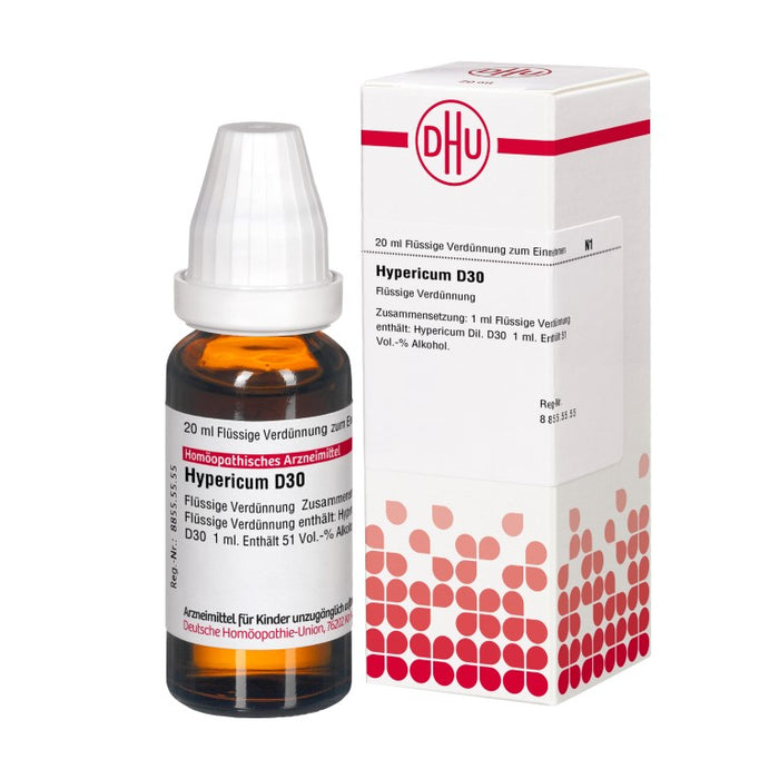 DHU Hypericum D30 Dilution, 20 ml Lösung