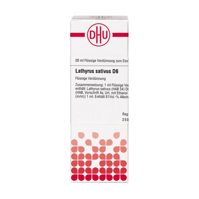 Lathyrus sativus D6 DHU Dilution, 20 ml Lösung