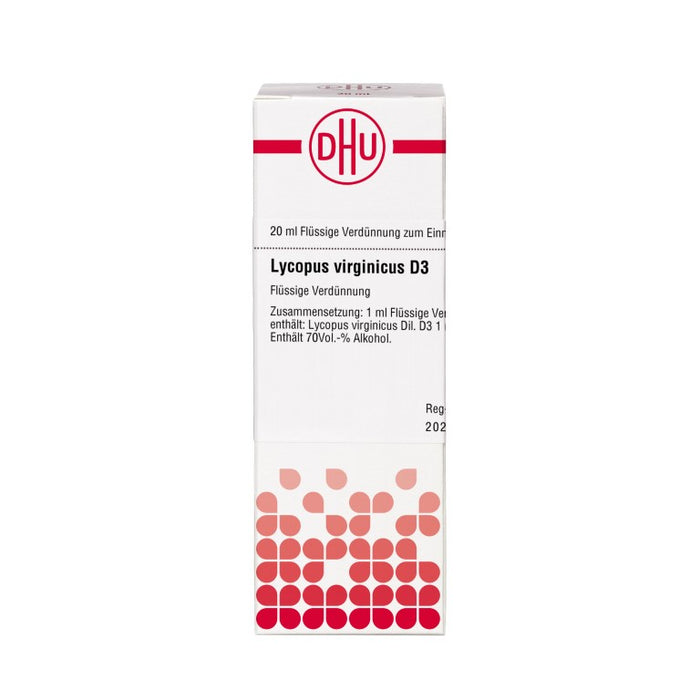 DHU Lycopus virginicus D3 Dilution, 20 ml Lösung