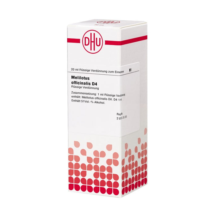 Melilotus officinalis D4 DHU Dilution, 20 ml Lösung