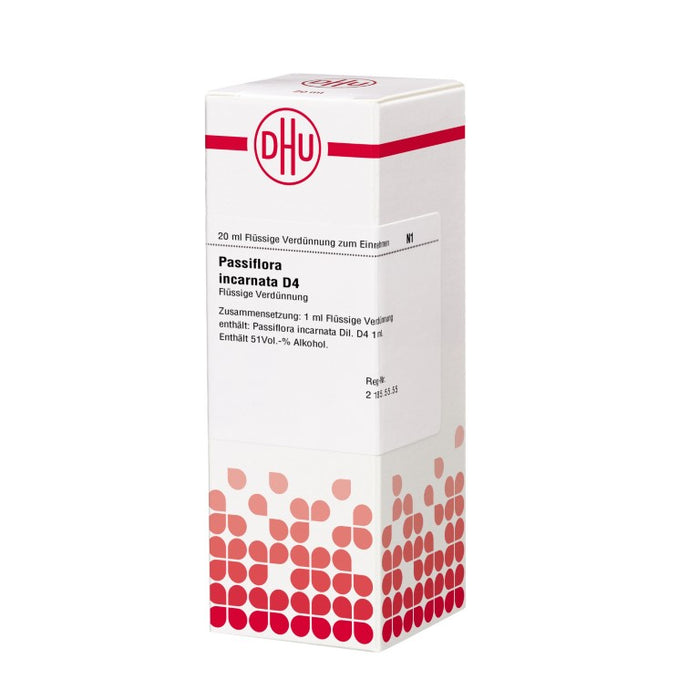 Passiflora incarnata D4 DHU Dilution, 20 ml Lösung