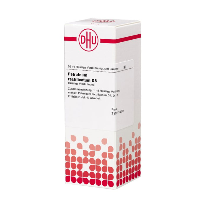 Petroleum rectificatum D8 DHU Dilution, 20 ml Lösung