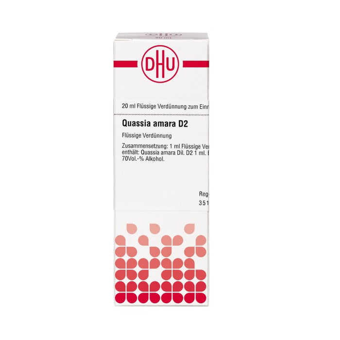 DHU Quassia D2 Dilution, 20 ml Lösung