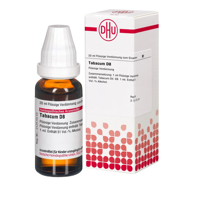 DHU Tabacum D8 Dilution, 20 ml Lösung