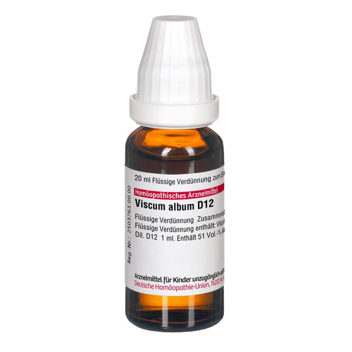 DHU Viscum album D12 Dilution, 20 ml Lösung