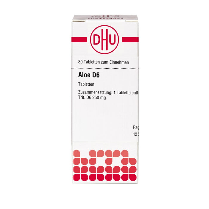 DHU Aloe D6 Tabletten, 80 pc Tablettes