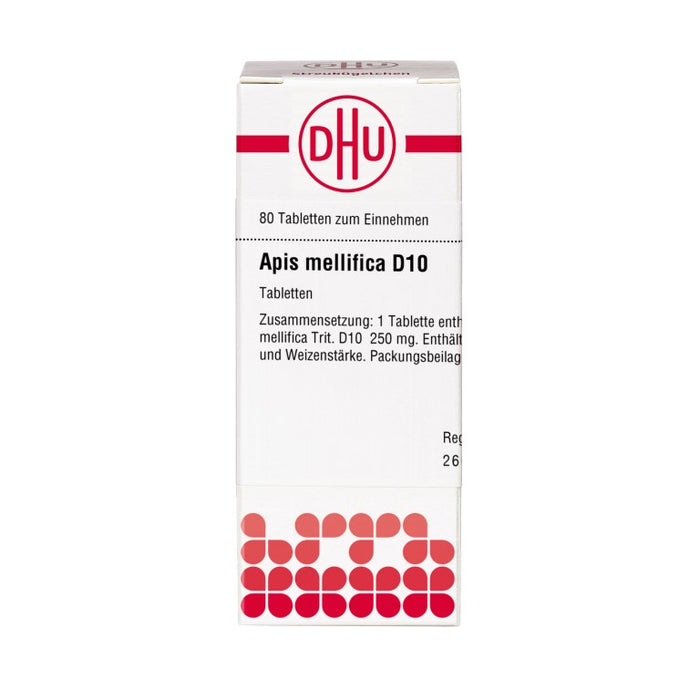 DHU Apis mellifica D10 Tabletten, 80 pc Tablettes