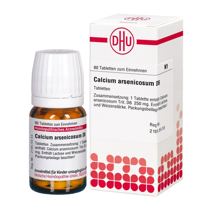 DHU Calcium Arsenicosum D 6 Tabletten, 80 St. Tabletten