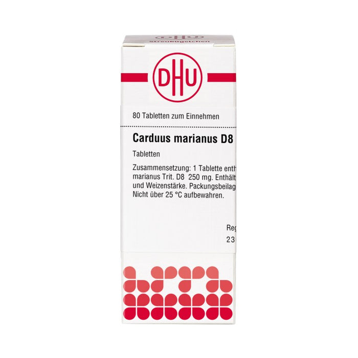 DHU Carduus marianus D8 Tabletten, 80 pcs. Tablets