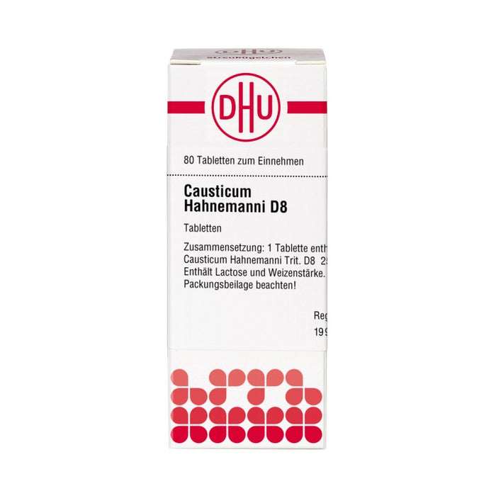 DHU Causticum Hahnemanni D8 Tabletten, 80 pcs. Tablets