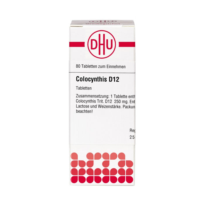 DHU Colocynthis D12 Tabletten, 80 pc Tablettes