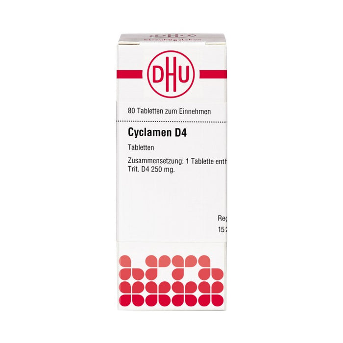 DHU Cyclamen D4 Tabletten, 80 pcs. Tablets