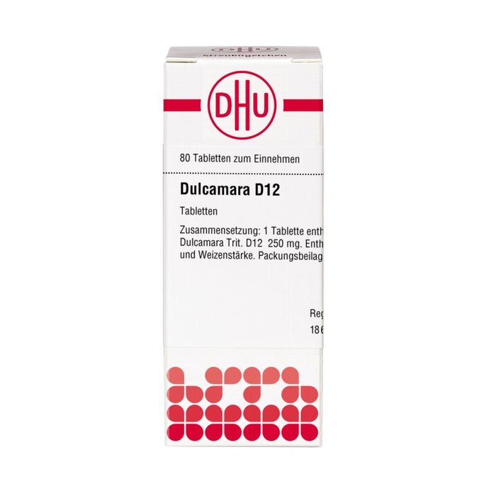 DHU Dulcamara D12 Tabletten, 80 pc Tablettes