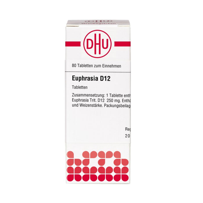 DHU Euphrasia D12 Tabletten, 80 pcs. Tablets