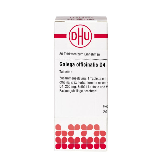 DHU Galega Officinalis D 4 Tabletten, 80 pcs. Tablets