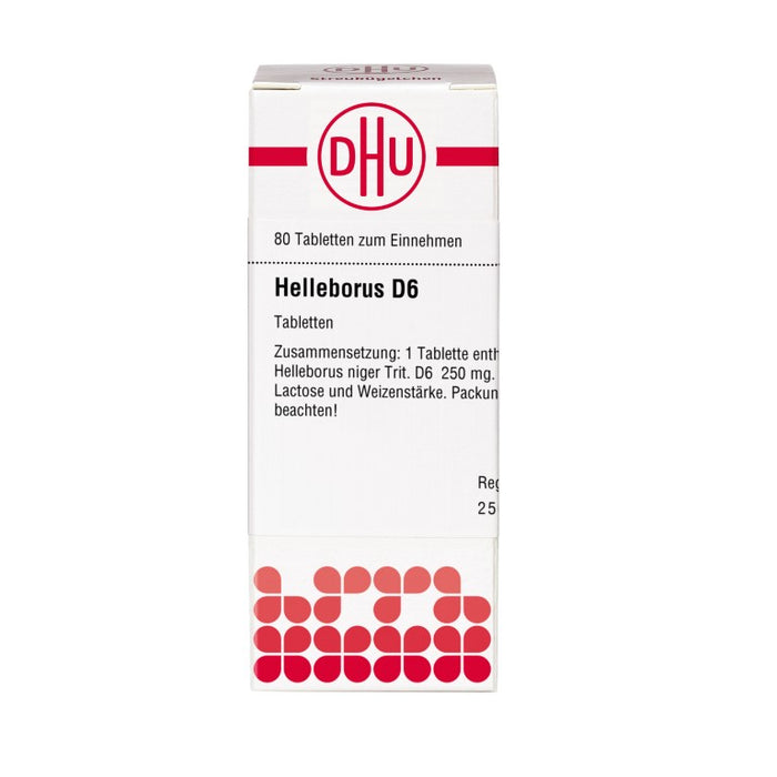 DHU Helleborus D6 Tabletten, 80 pc Tablettes