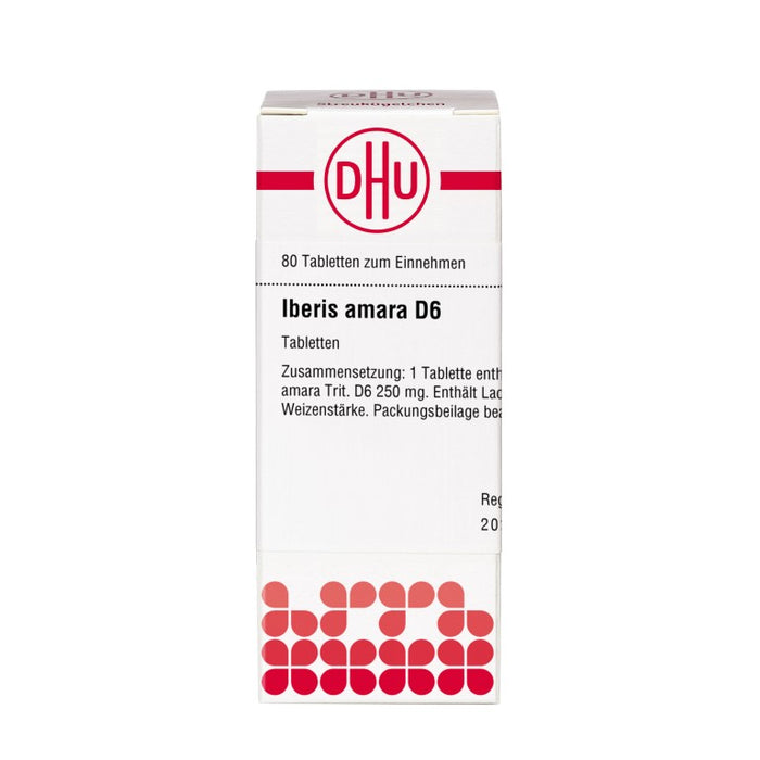 DHU Iberis amara D6 Tabletten, 80 St. Tabletten