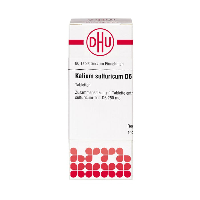 DHU Kalium sulfuricum D6 Tabletten, 80 pcs. Tablets