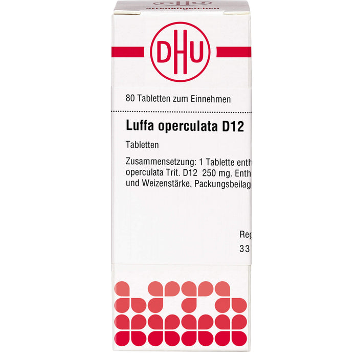 DHU Luffa operculata D12 Tabletten, 80 pc Tablettes