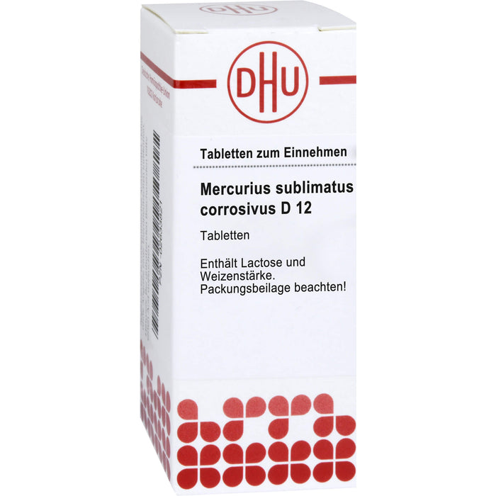 DHU Mercurius sublimatus corrosivus D12 Tabletten, 80 pc Tablettes